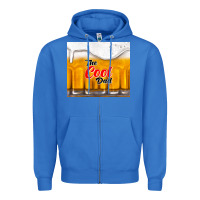 True Royal the cool dad and beer Zipper Hoodie - TumblerDesignByShophia