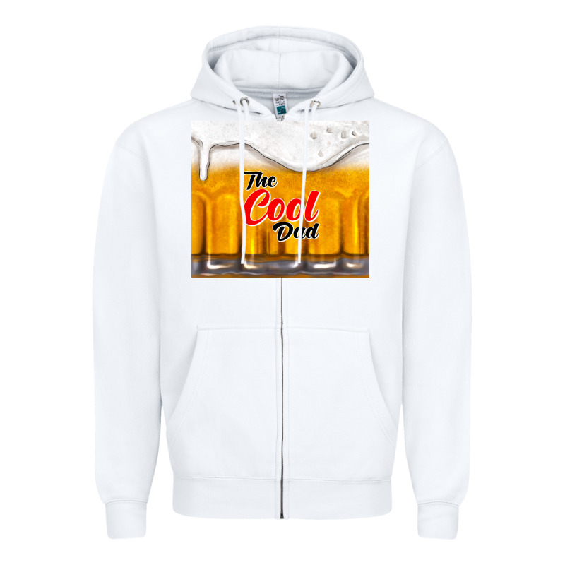 The Cool Dad And Beer Zipper Hoodie by TumblerDesignByShophia | Teevron