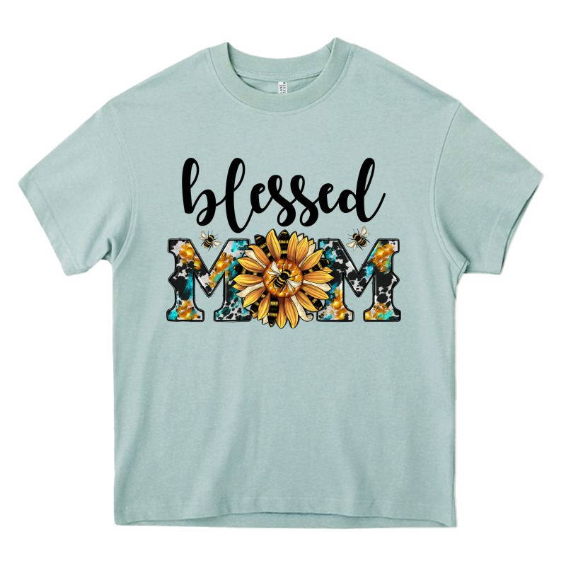 Blessed Mom Heavy Core Tee by JahusDesignShop | Teevron