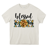Cream blessed mom Heavy Core Tee - JahusDesignShop