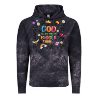 Cloud Black god is so much bigger than... Vintage Hoodie - MaliasSmallBusiness