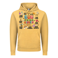 Vintage Mustard god is so much bigger than... Vintage Hoodie - MaliasSmallBusiness