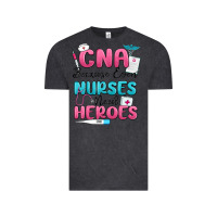 Vintage Black cna because even nurses need heroes Vintage Tee - MaliasSmallBusiness