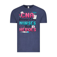 Vintage Denim cna because even nurses need heroes Vintage Tee - MaliasSmallBusiness