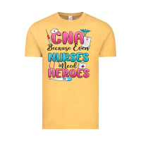 Vintage Mustard cna because even nurses need heroes Vintage Tee - MaliasSmallBusiness