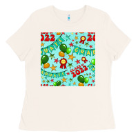 Bone class of 2022 graduation seamless pattern Ladies Tee - BundleAndBundleShop