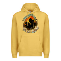 Antique Gold I don't smoke but he's got a lighter Premium Hoodie - HowdyJamesFarm