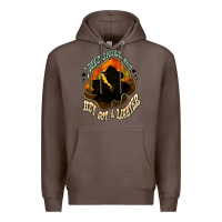 Coffee I don't smoke but he's got a lighter Premium Hoodie - HowdyJamesFarm