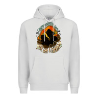 Dove Grey I don't smoke but he's got a lighter Premium Hoodie - HowdyJamesFarm