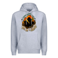 Heather Grey I don't smoke but he's got a lighter Premium Hoodie - HowdyJamesFarm