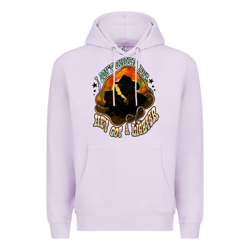 I Don't Smoke But He's Got A Lighter Premium Hoodie by HowdyJamesFarm | Teevron