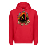 Red I don't smoke but he's got a lighter Premium Hoodie - HowdyJamesFarm