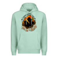 Seafoam I don't smoke but he's got a lighter Premium Hoodie - HowdyJamesFarm