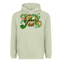 Matcha St. Patrick's Day lips Heavyweight Hoodie - CowGirlArtShop