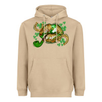 Mushroom St. Patrick's Day lips Heavyweight Hoodie - CowGirlArtShop