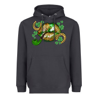 Smoke St. Patrick's Day lips Heavyweight Hoodie - CowGirlArtShop