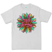 Dove Grey hello spring sunflower Premium Tee - Artiststas