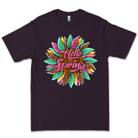 Plum hello spring sunflower Premium Tee - Artiststas