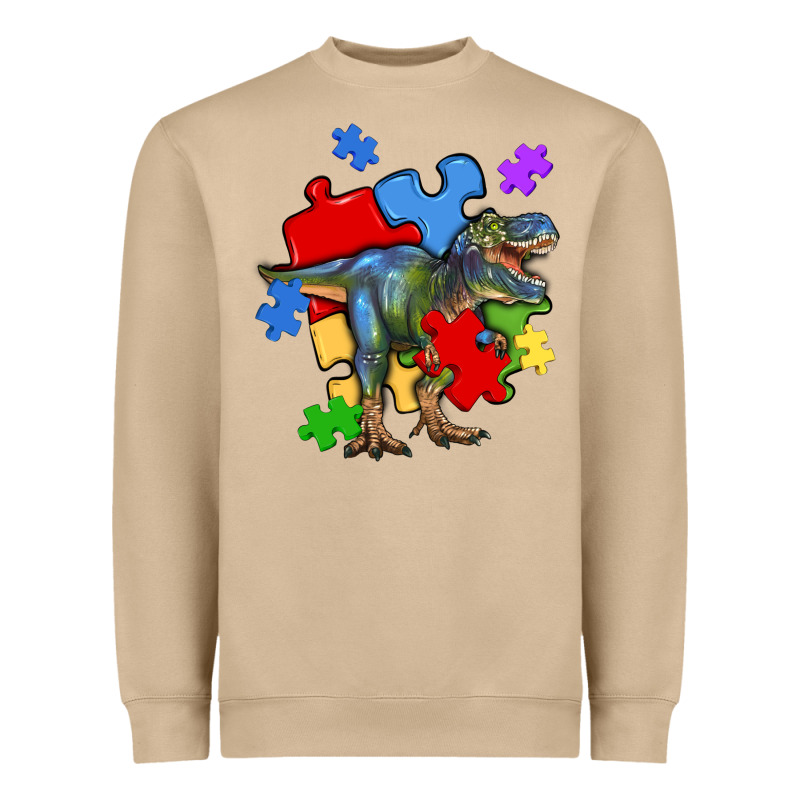 Autism T Rex Heavyweight Sweatshirt by Artiststas | Teevron