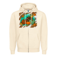 Sandshell happy fall Zipper Hoodie - TumblerDesignByShophia