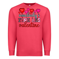 Cardinal somebody's fine ass valentine Premium Sweatshirt - OliviaCreatesArt