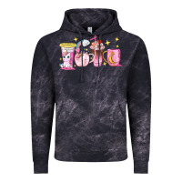 Cloud Black unicorn coffee cups Vintage Hoodie - NancyCooperArtShop