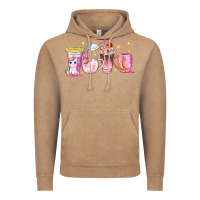 Vintage Coffee unicorn coffee cups Vintage Hoodie - NancyCooperArtShop