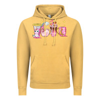 Vintage Mustard unicorn coffee cups Vintage Hoodie - NancyCooperArtShop