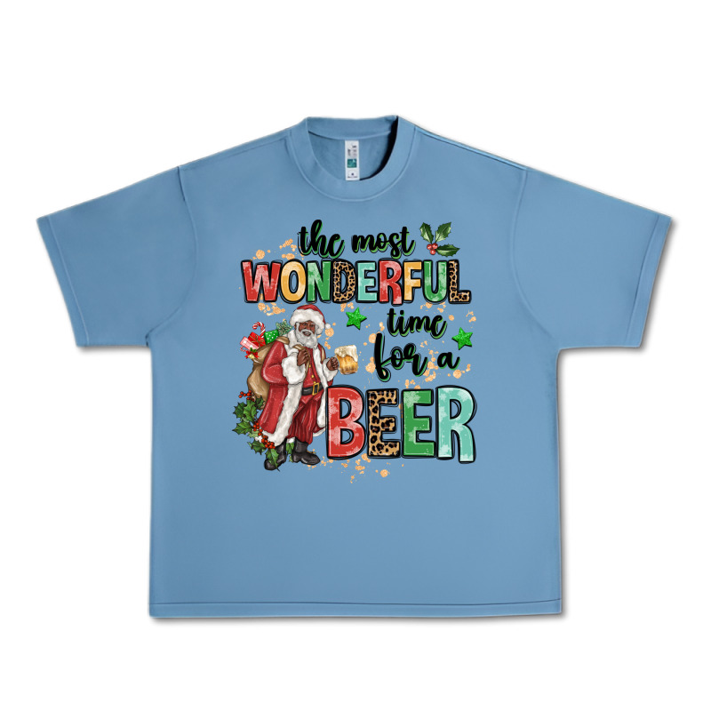 The Most Wonderful Time For A Beer Urban Heavy Tee by MaliasSmallBusiness | Teevron