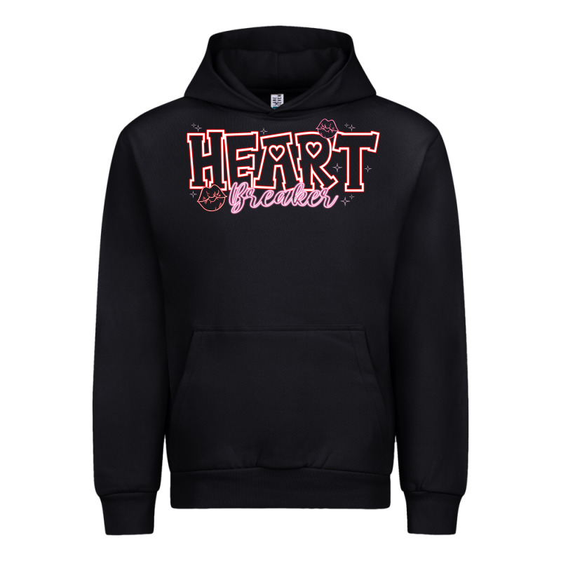 Heart Breaker Valentine Urban Hoodie by CowhideDigitalArt | Teevron