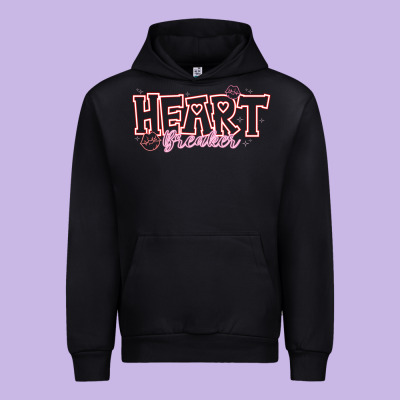 Heart Breaker Valentine Urban Hoodie Designed By Cowhidedigitalart
