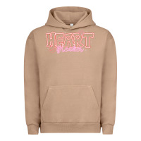 Pigment Burro Heart Breaker Valentine Urban Hoodie - CowhideDigitalArt