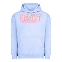 Pigment Grape Ice Heart Breaker Valentine Urban Hoodie - CowhideDigitalArt