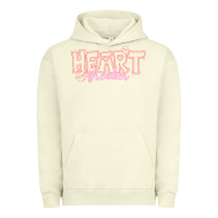 Pigment Pistachio Heart Breaker Valentine Urban Hoodie - CowhideDigitalArt