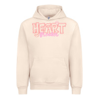 Sandshell Heart Breaker Valentine Urban Hoodie - CowhideDigitalArt