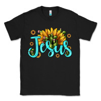 Black jesus sunflower Classic Tee - JahusDesignShop