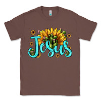 Chestnut jesus sunflower Classic Tee - JahusDesignShop