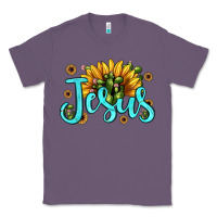 Lavender jesus sunflower Classic Tee - JahusDesignShop