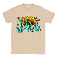 Mushroom jesus sunflower Classic Tee - JahusDesignShop
