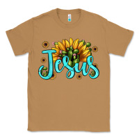Toasted Coconut jesus sunflower Classic Tee - JahusDesignShop