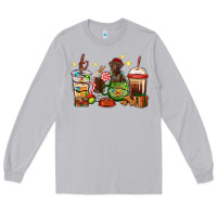 Moon Dust Christmas coffee cups with Labrador Long Sleeve Tee - RanaPortraitStore