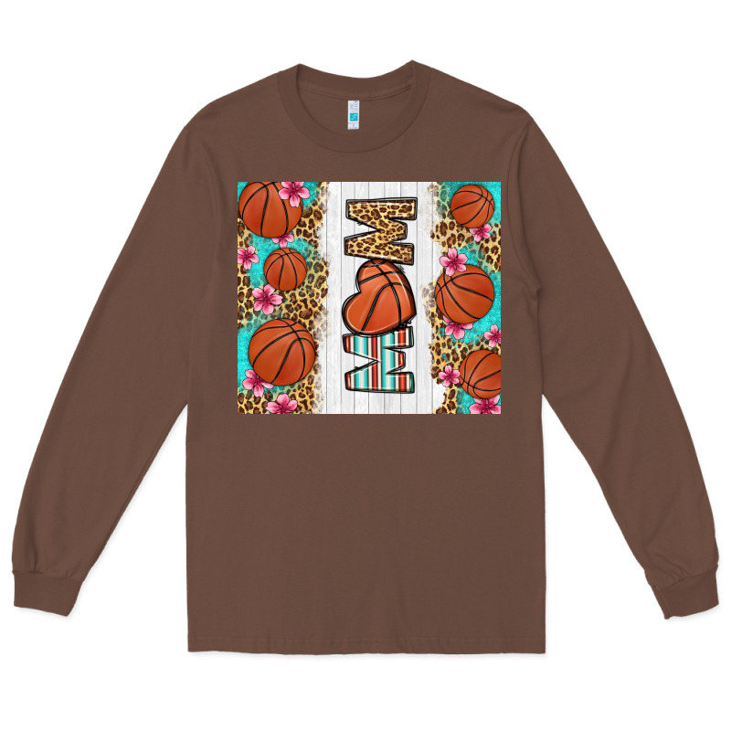 Basketball Mom Long Sleeve Tee by LillyAllenDesigns | Teevron