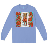 Colony Blue basketball mom Long Sleeve Tee - LillyAllenDesigns