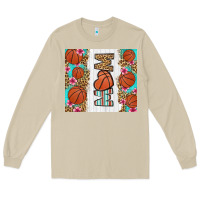 Mushroom basketball mom Long Sleeve Tee - LillyAllenDesigns