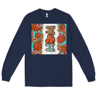 Navy basketball mom Long Sleeve Tee - LillyAllenDesigns