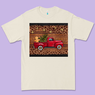 Christmas Truck Premium Tee Designed By Adodesignshop