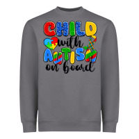 Storm child with autism on board Heavyweight Sweatshirt - Artiststas