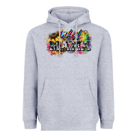 Heather Grey inked mama mother's day Heavyweight Hoodie - HowdyJamesFarm