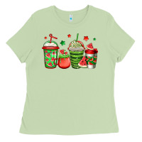 Matcha watermelon coffee Ladies Tee - Jasminsmagicworld