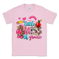 Bubblegum Pink little miss fourth grade Classic Tee - NancyCooperArtShop